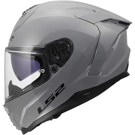 LS2 FF817 Challenger II helm solid glans nardo grijs
