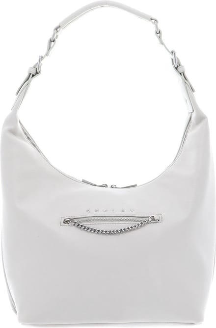 REPLAY Schoudertas Shoulderbag Light Grey Grijs
