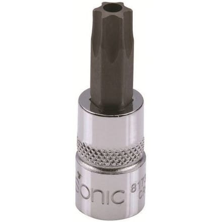 Torx-inzetstuk SONIC 1/4" met opening T40H