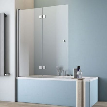 GEO maw flex folding bath screen 2-piece left AB40014L2360