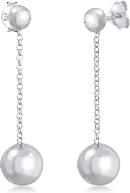 Elli - Oorbellen - Dames Oorhanger Trend Basic in 925 Sterling Zilver - Dames