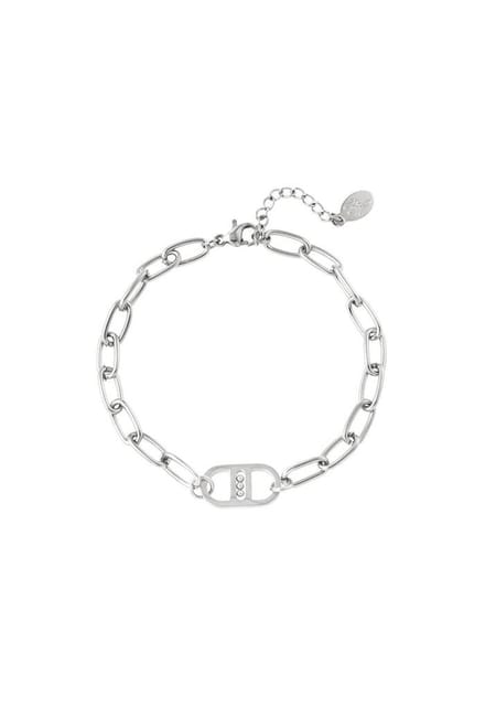 Armband Good Luck Zilver RVS