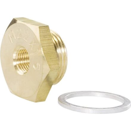Equus 6930 Schroefdraadadapter Olietemperatuurgever, Oliedrukgever M22 x 1.5