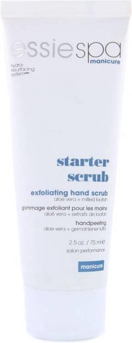 essie spa manicure starter scrub - aloe vera - handpeeling - 75 ml