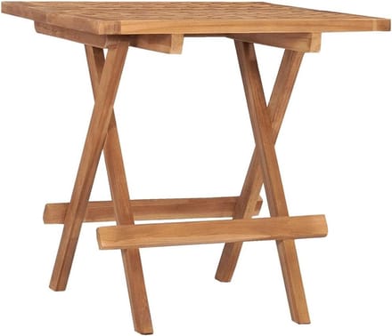 Houten Tuintafel Klaptafel Massief Teakhout 50x50x50 cm
