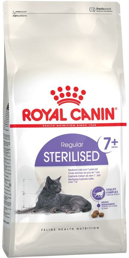 Royal Canin Sterilised 7+ - Kattenvoer - 3 x 1.5 kg