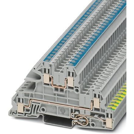 Phoenix Contact Drie-Niveau Installatie Aardterminal 2.5 - 3076030 [2 Stuks]