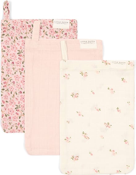 Washandjes set - Roze - Fairy Garden