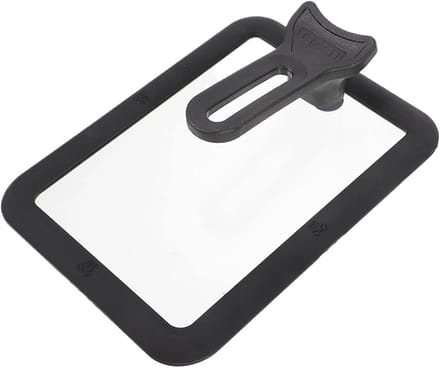 Pannen deksel - Reserve deksel - Koken - Gehard glas - Vierkant - Zwart