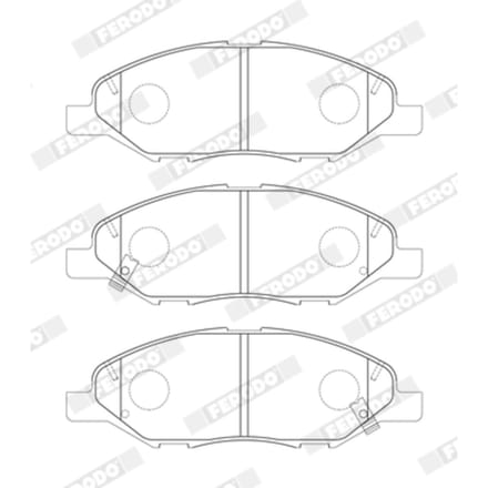 Remblokset FERODO FDB5303, voor
