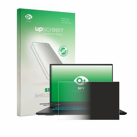 upscreen - privacy screenprotector voor Gigabyte Gaming A16 GA63H - Folie Beschermfolie Blauwlichtfilter