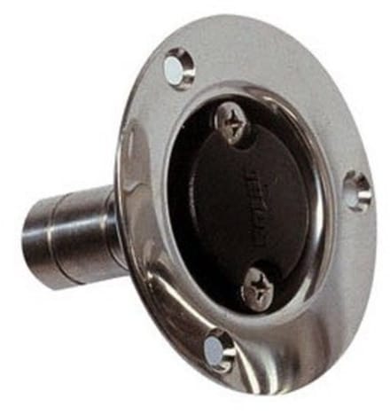 VETUS AB16S RVS rechte Ontluchtingsnippel Ø 16 mm