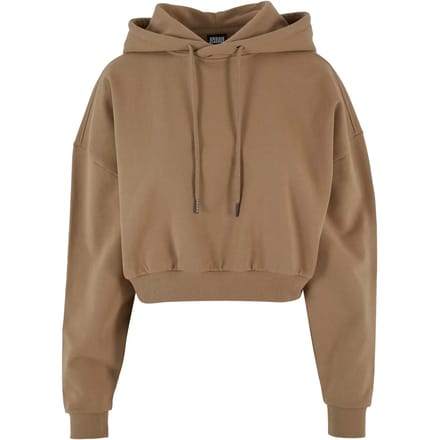 Urban Classics - Heavy Crop Hoodie - XL - Beige