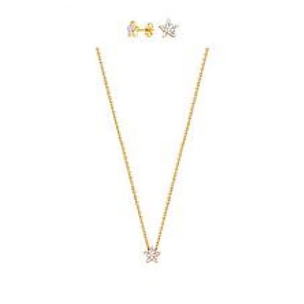 Esprit ESSE90981B400 Petite Star - Sieraden geschenkset - Zilver - Goudkleurig