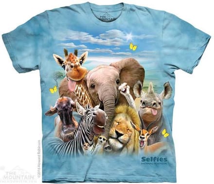 T-shirt African Selfie S