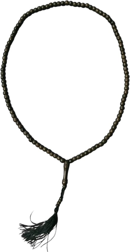 Mala hout bruin guru 50 cm zwarte kwast