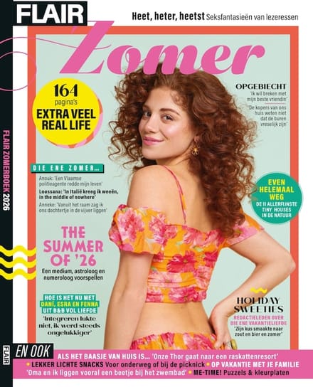 Flair Zomerboek 2026 - 164 pagina's bomvol real life