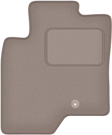 Beige bestuurdersmat voor: Chevrolet Captiva 7-zits (2006-2017)