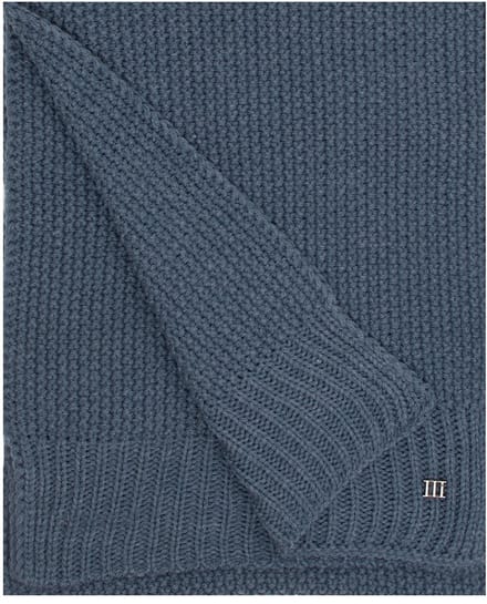 Tresanti DIDNIGI Structured knitted scarf Blue (TRSCIE220 - 800)