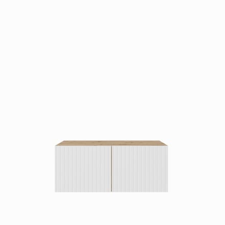 TV-kast Mio 1x100 cm (artisan + wit)