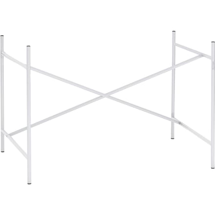 Richard Lampert Eiermann 1 tafelframe - wit - middelste stut - 110 x 78 cm - met verlenging (hoogte 66 cm)