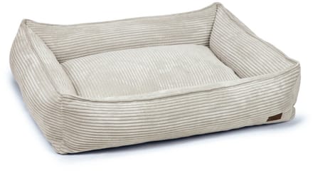 Designed by Lotte Ribbed - Hondenmand - Lichtgrijs - 95x80x23 cm