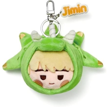 BTS - [2025 BTS FASTA] Porte-clés Face Jimin green