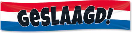 XXL Flag banner - Geslaagd rwb