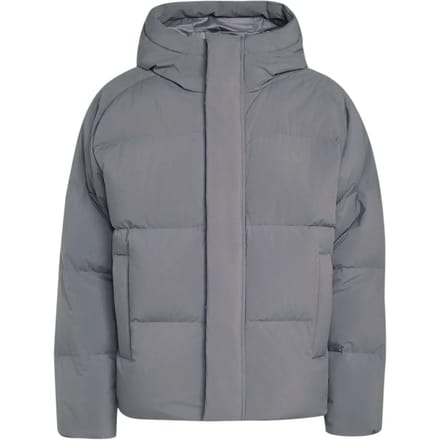 Adidas Sportswear Helionic Down Puffer Hooded Jack - Heren - Grijs