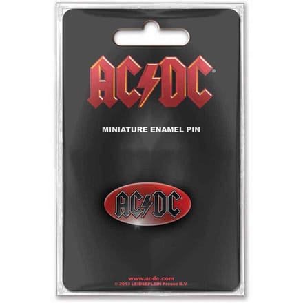 AC/DC - Oval Logo - Pin