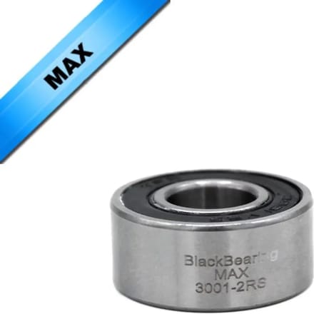 Lager max Black Bearing MAX - 3001-2RS - 12 x 28 x 12 mm