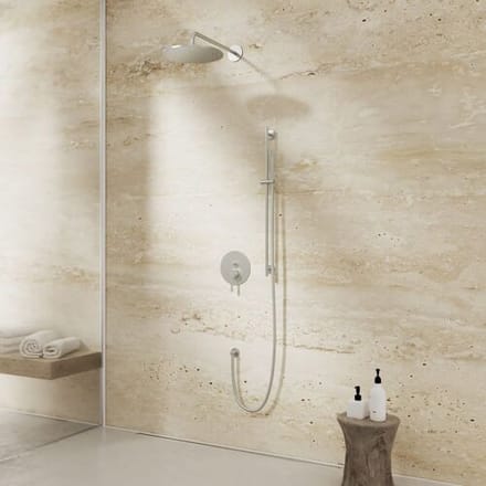 Steinberg Series 100 shower arm projection 45 cm with reinforced wall bracket 100.7910 BN