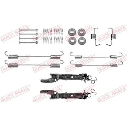 Toebehorenset, remschoenen QUICK BRAKE 105-0059S