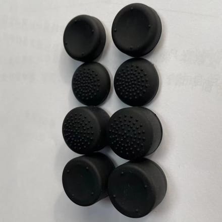 Capuchon de bouton PS4 Capuchon de joystick PS5 Capuchon de sensation Capuchon de combat 8-en-1 noir noir