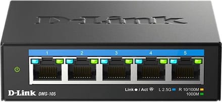 D-Link DMS-105/E DMS-105/E Ethernet Switch 5 poorten