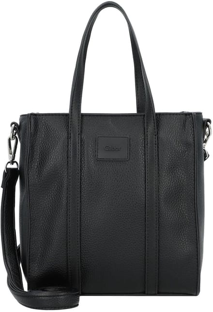 Gabor Schoudertas Handtas Elfie Zip Tote Bag Black Zwart