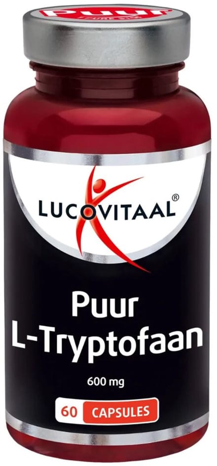 Lucovitaal Puur L-Tryptofaan 600 mg 60 capsules