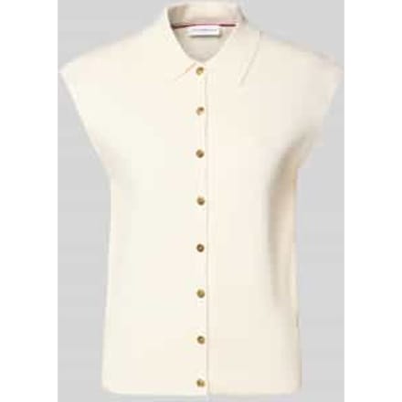 relaxed fit bodywarmer van katoenmix