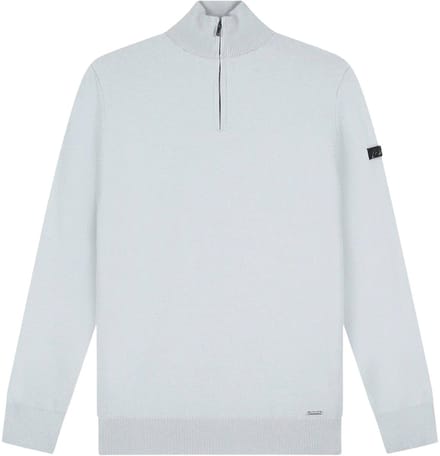 Malelions Knitted 1/4 Zip Sweater Heren - Maat M