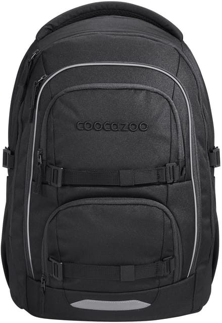 coocazoo schoolrugzak Porter Backpack Black Coal zwart