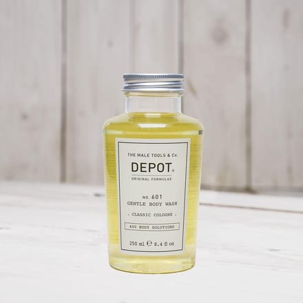 Depot 600 Body Solutions No. 601, Botanical Complex, Cleansing, Classic Cologne, Body Wash, 250 ml