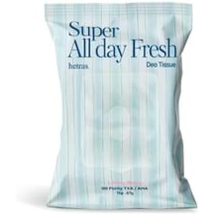 hetras - Super All Day Fresh Deo Tissue - 3 Types Lovely Berry