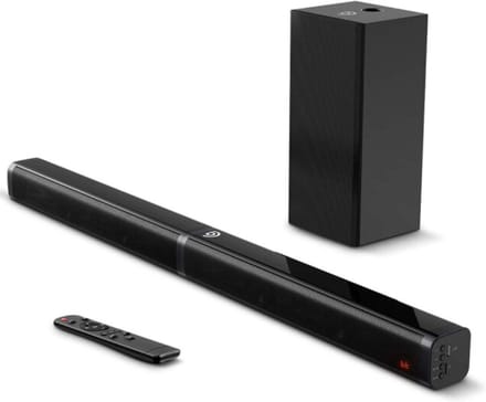 Bolt Edge Soundbar - Bluetooth - Subwoofer - 3D stereo - Voor TV en PC