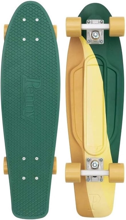 Penny Board Swirl Green 22''