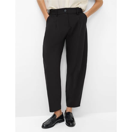 Brax Dames Plooibroek  Style MEGAN S BLACK, zwart, maat 34