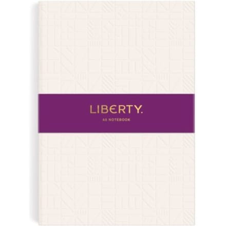 Liberty Cream Tudor A5 Embossed Journal - Galison