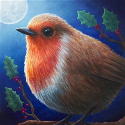 Crystal Card Kit | Diamond painting Robin