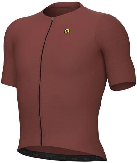 Ale Pr-e Earthy Style Korte Mouw Wielertrui Bruin S Man