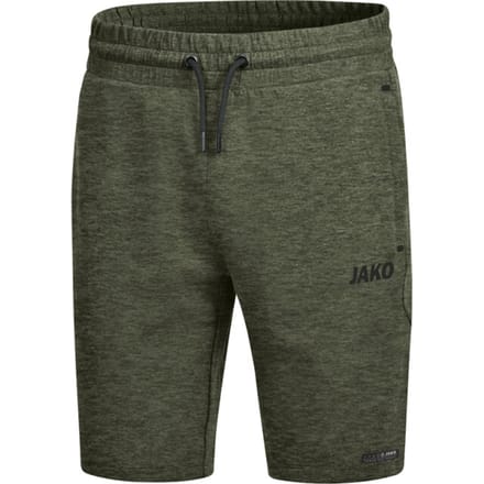 Jako Premium Basics Short Heren - Kaki Gemeleerd | Maat: M
