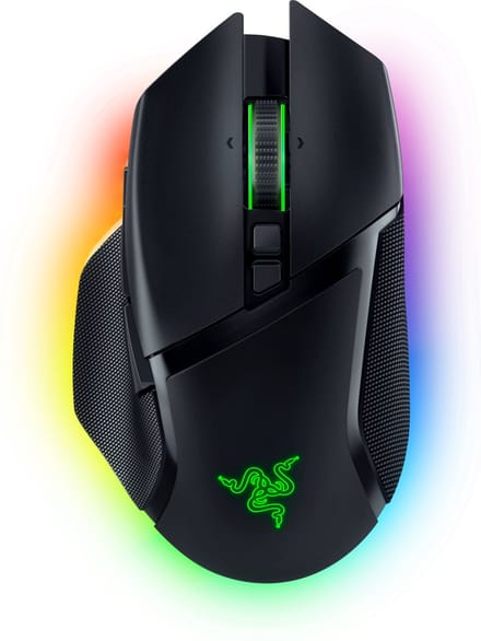 Razer Basilisk V3 Pro Draadloze Gamingmuis Rf Draadloos+Bluetooth+Usb-C, 30000 Dpi, Zwart